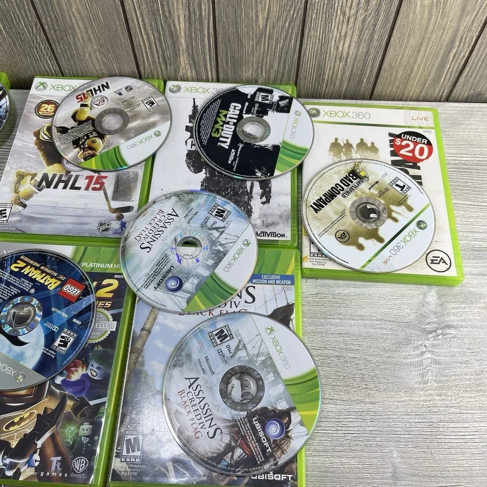 XBOX 360 Games Lot of 7  Action & Sports TESTED & WORKS